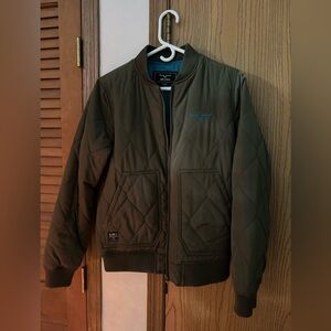 Kimes Ranch Olive Bomber Jacket